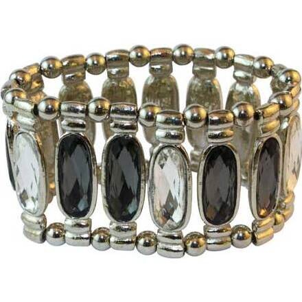 Gladiator Bracelet-Clear Oval