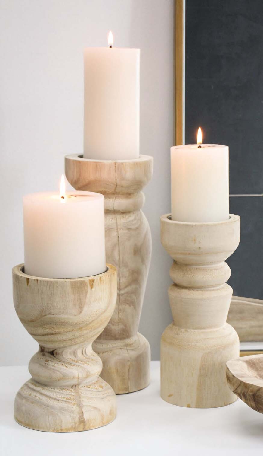 Candle Holder Whisper Med