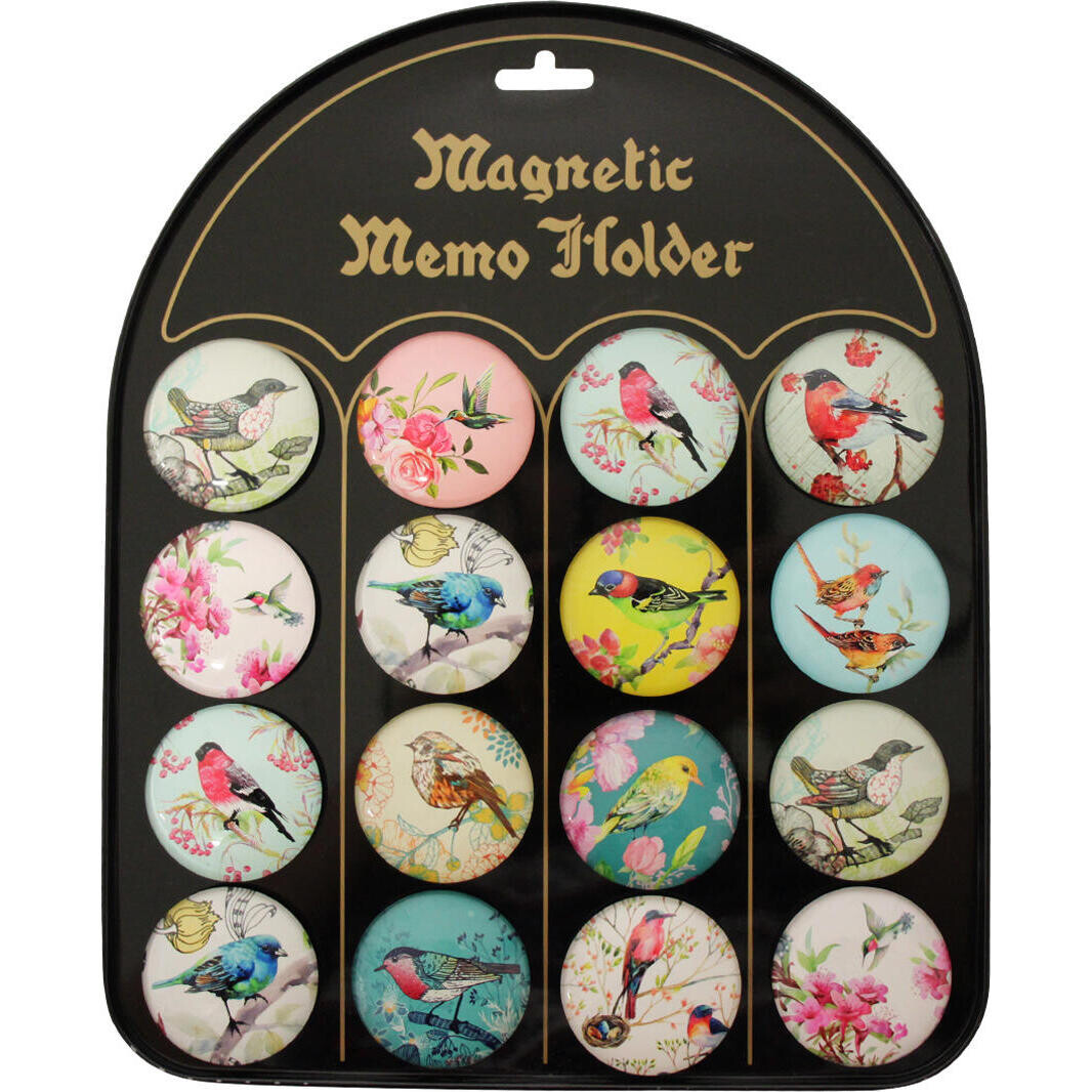 Magnets Bird Colour S/16