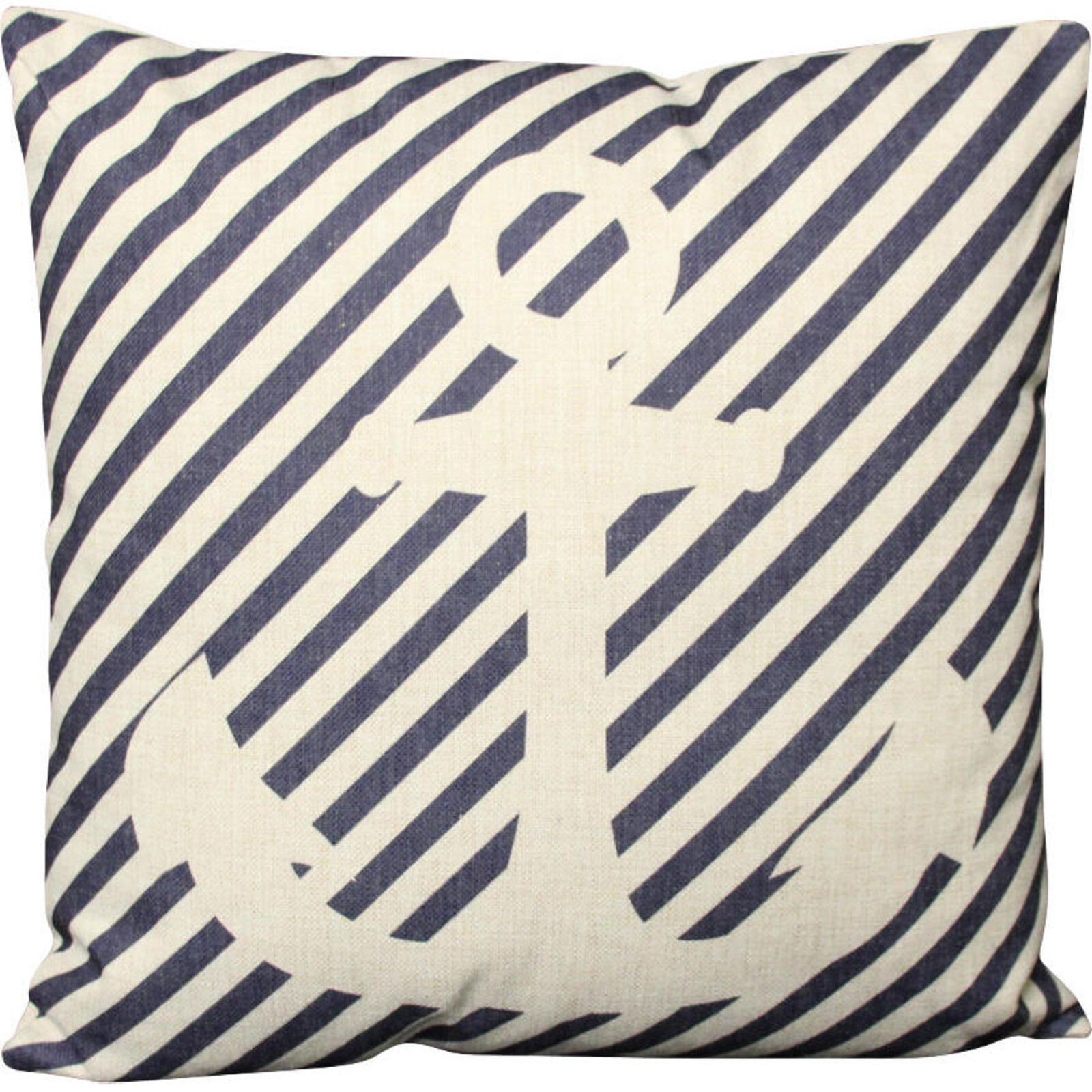 Cushion Anchor Stripes Navy