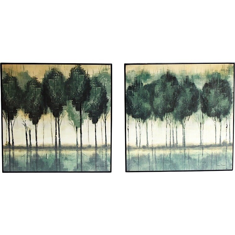 Lacquer Print - Tree Scape - set 2