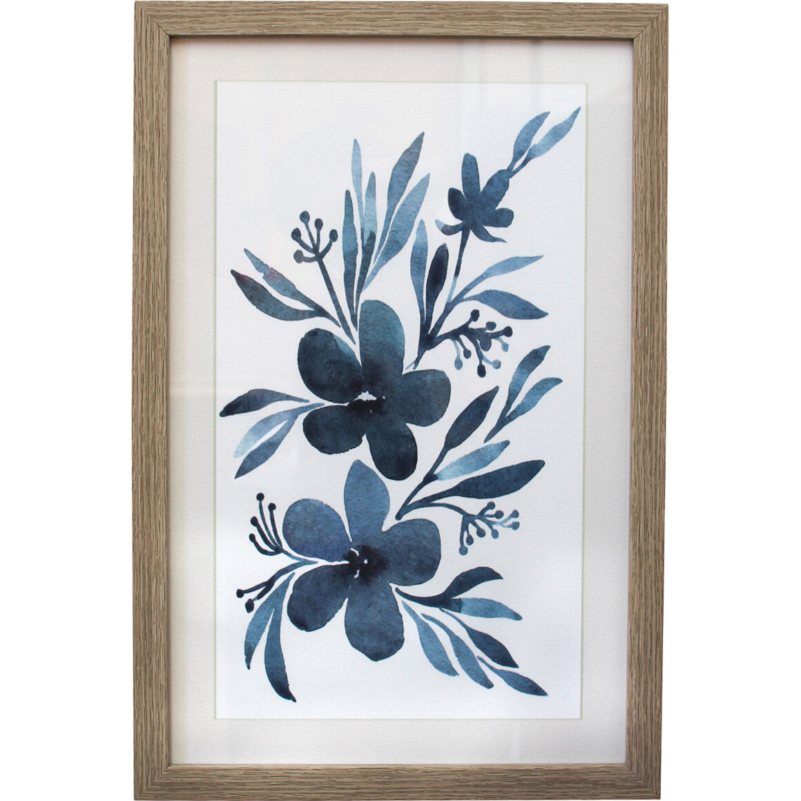 Framed Print Painted Blossom