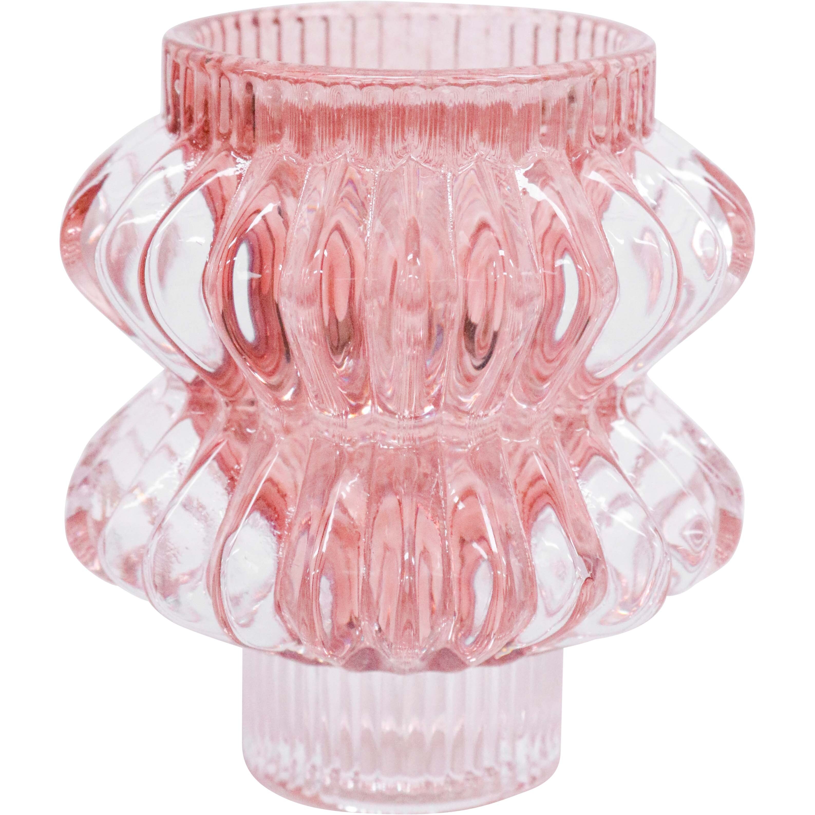 Reversible Candle Holder Pink