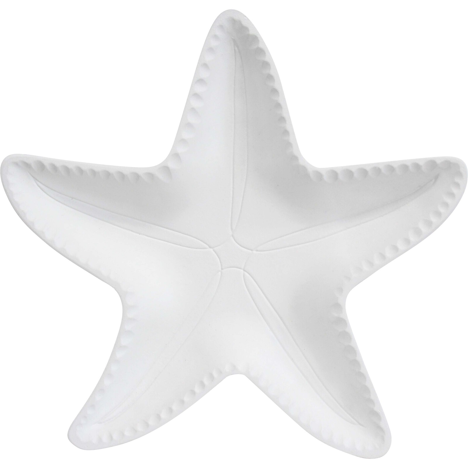 Starfish Plate Lrg White
