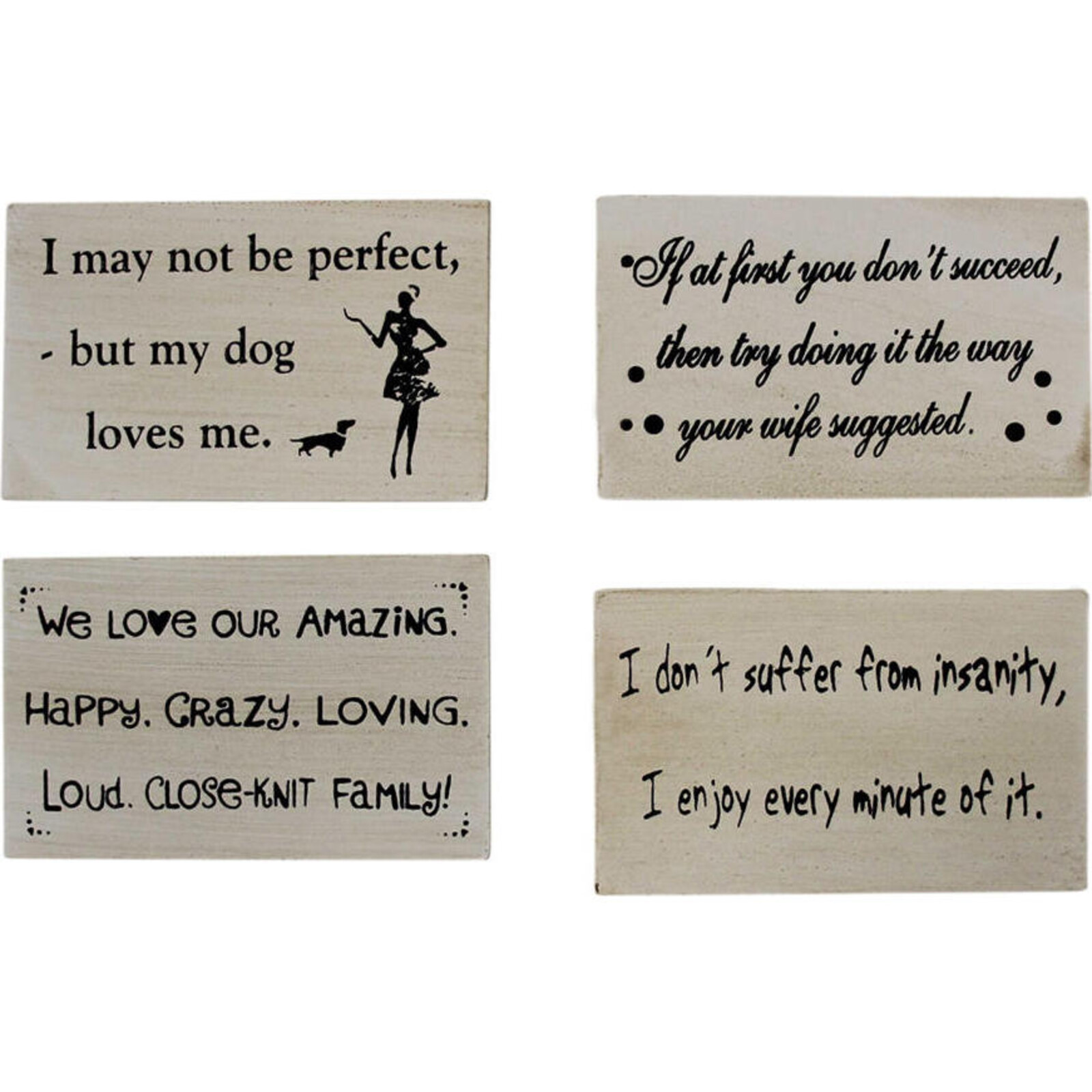 Magnetic Sayings 4 Assorted