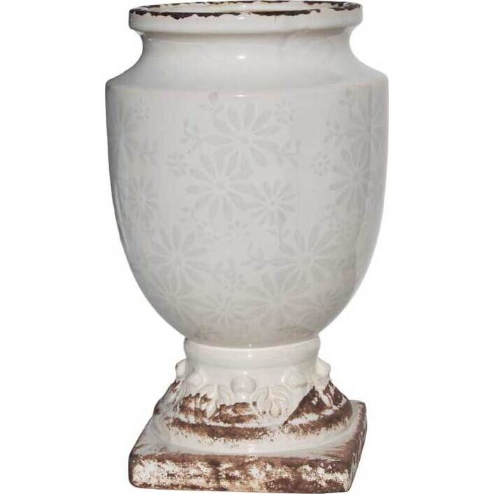 Open Urn Bianco