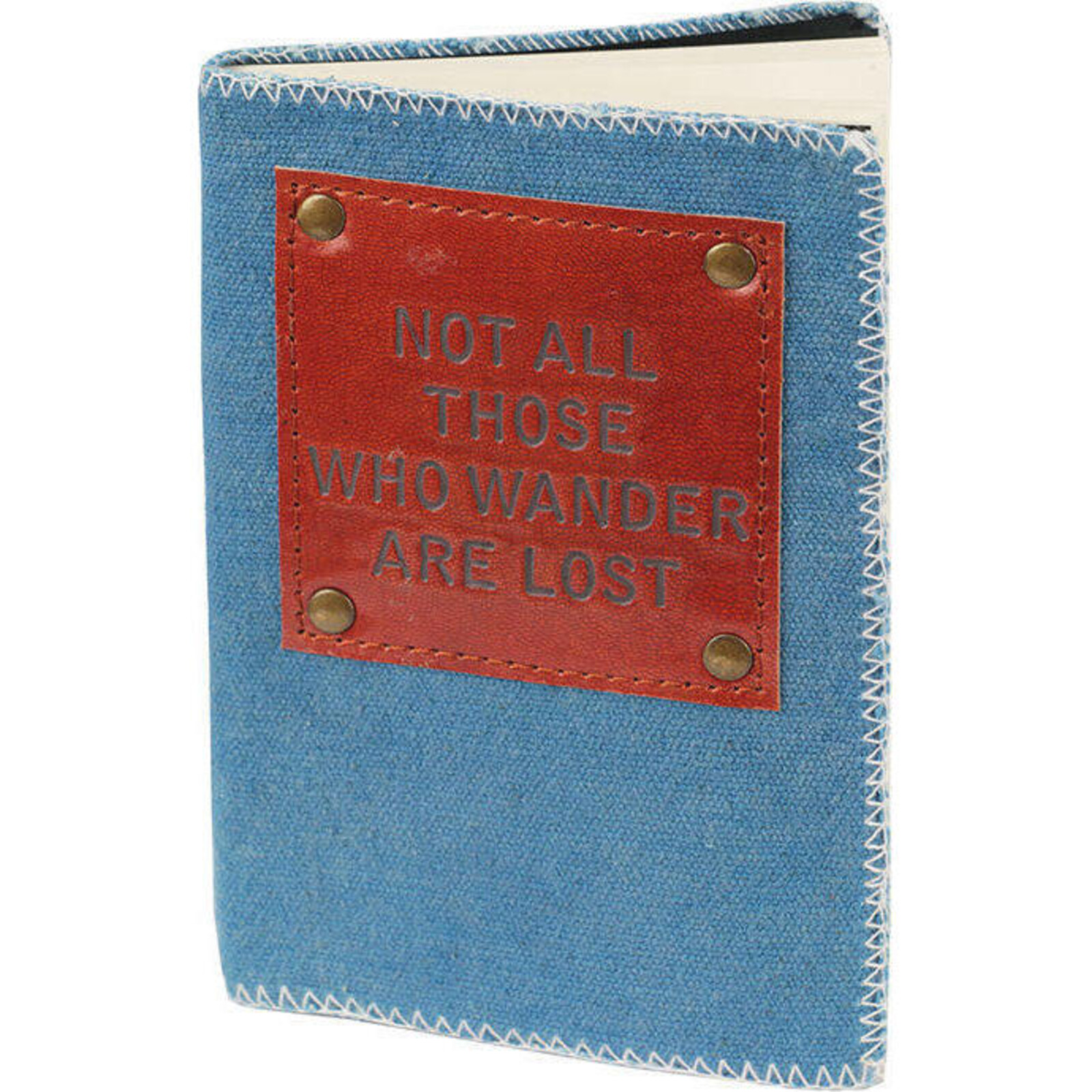 Canvas Notebook Wander Blu