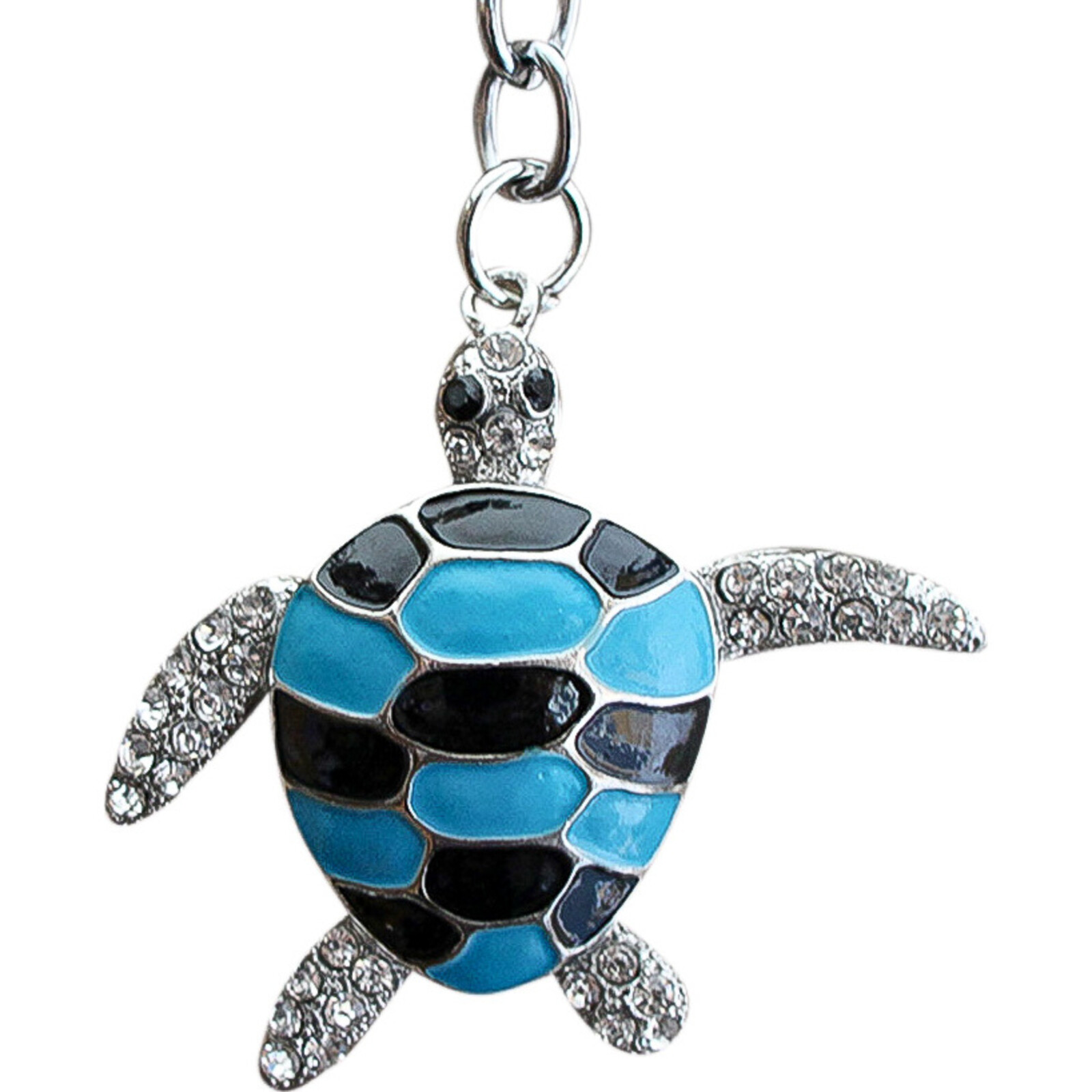 Keyring Turtle Blue