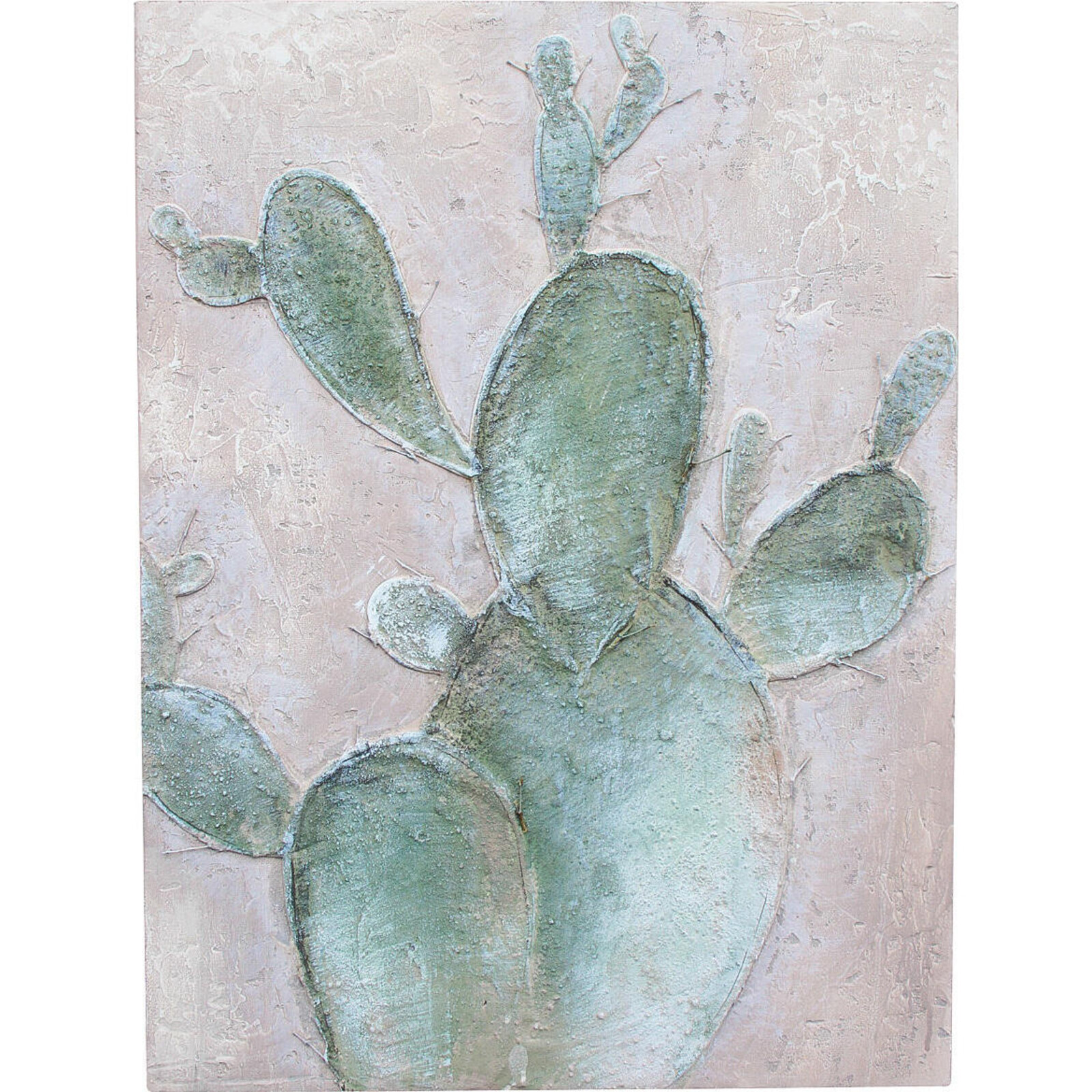 Oil Paint Textured Cactus