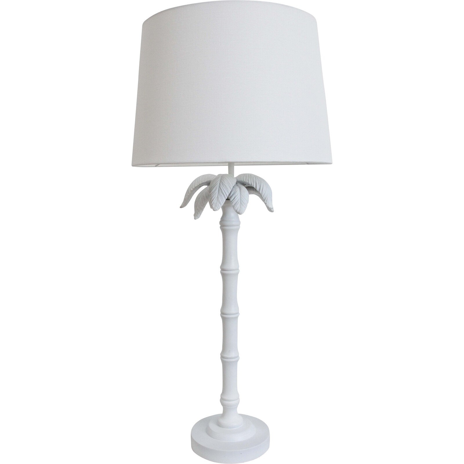 Lamp Palm Elegance White