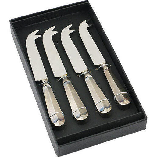 Cheese Knife Argento Set/4