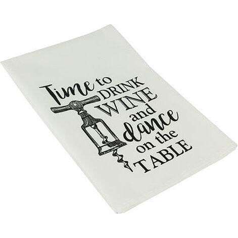 Tea Towel Wine Dance