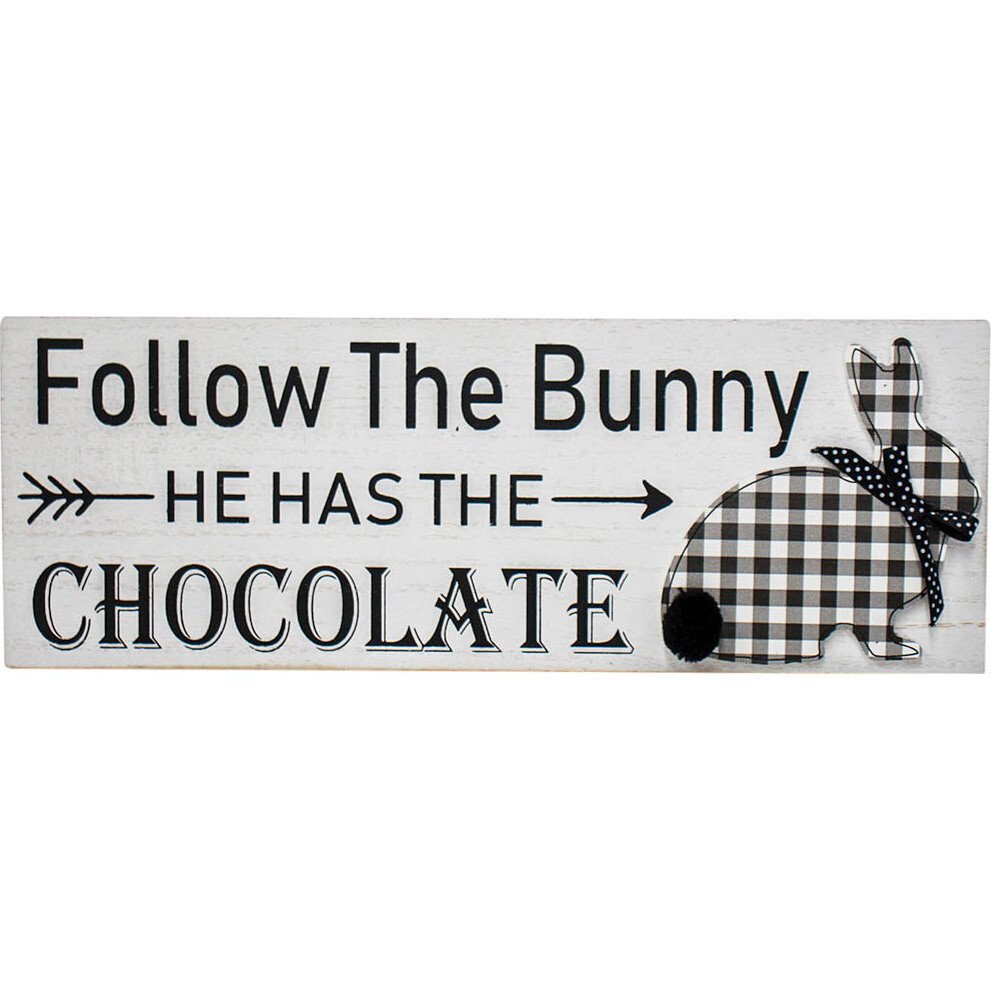 Sign Follow Bunny