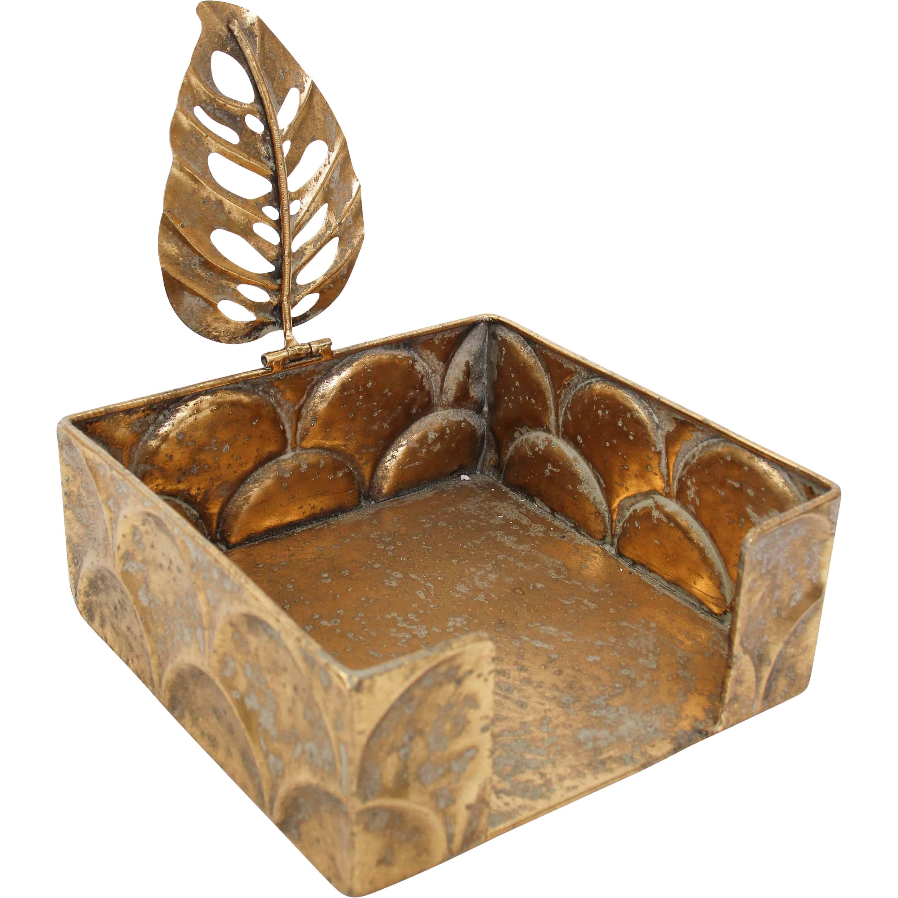 Napkin Holder Turtle Leaf