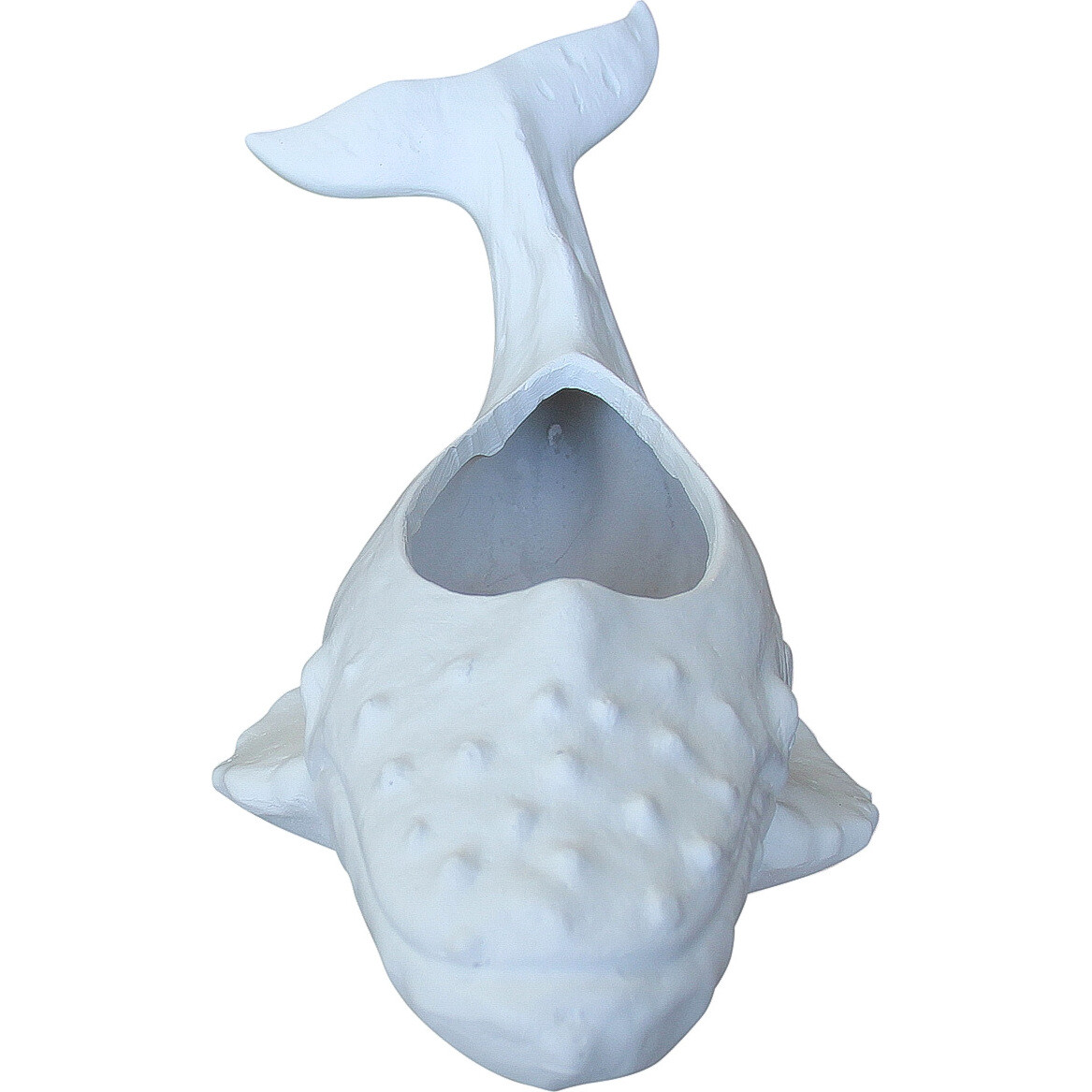 Whale Planter White