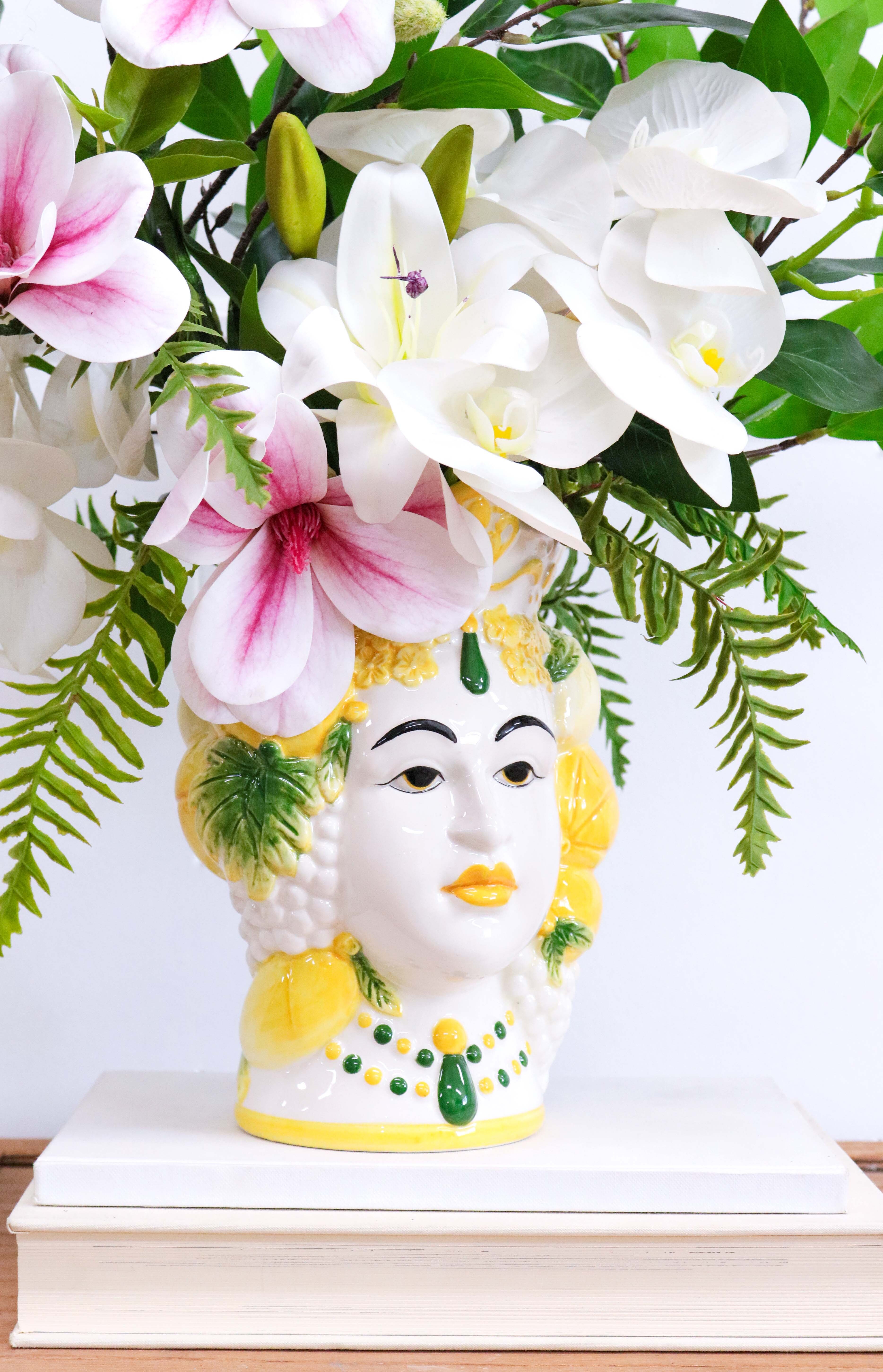 Queen of Lemons Med Vase