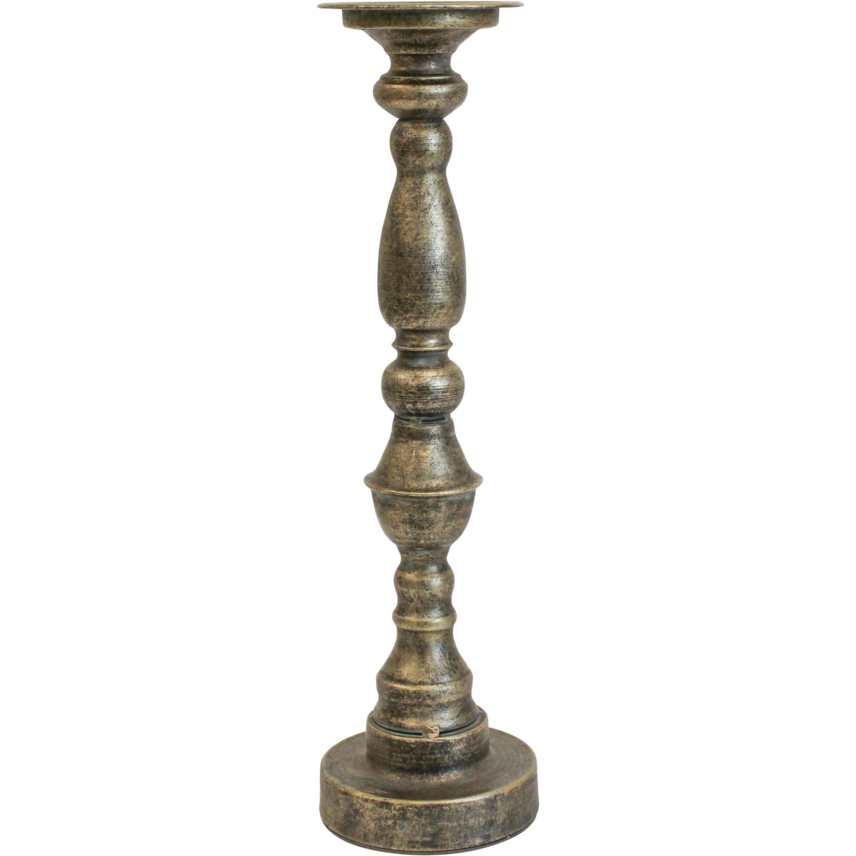 Candle Holder Antiqued 46cm