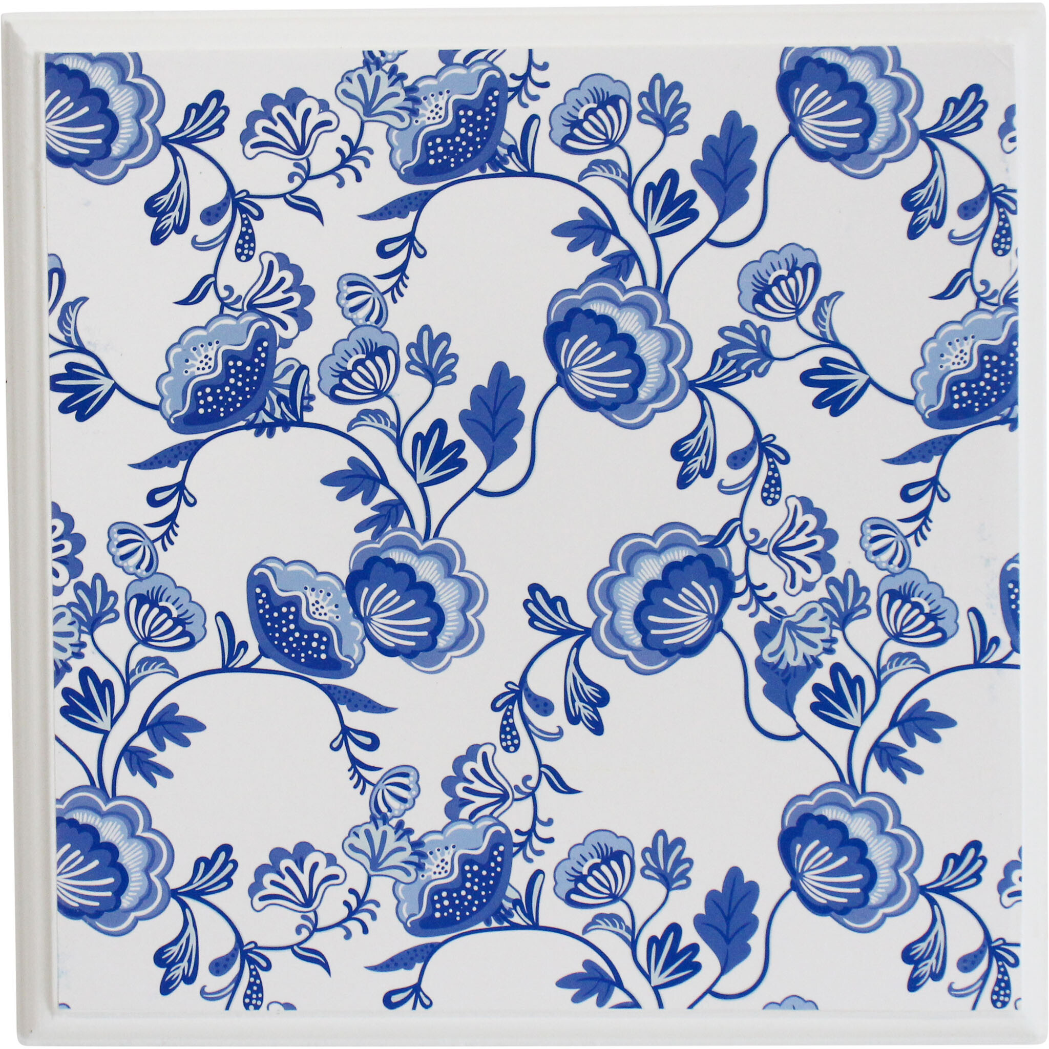 Trivet Blue/White