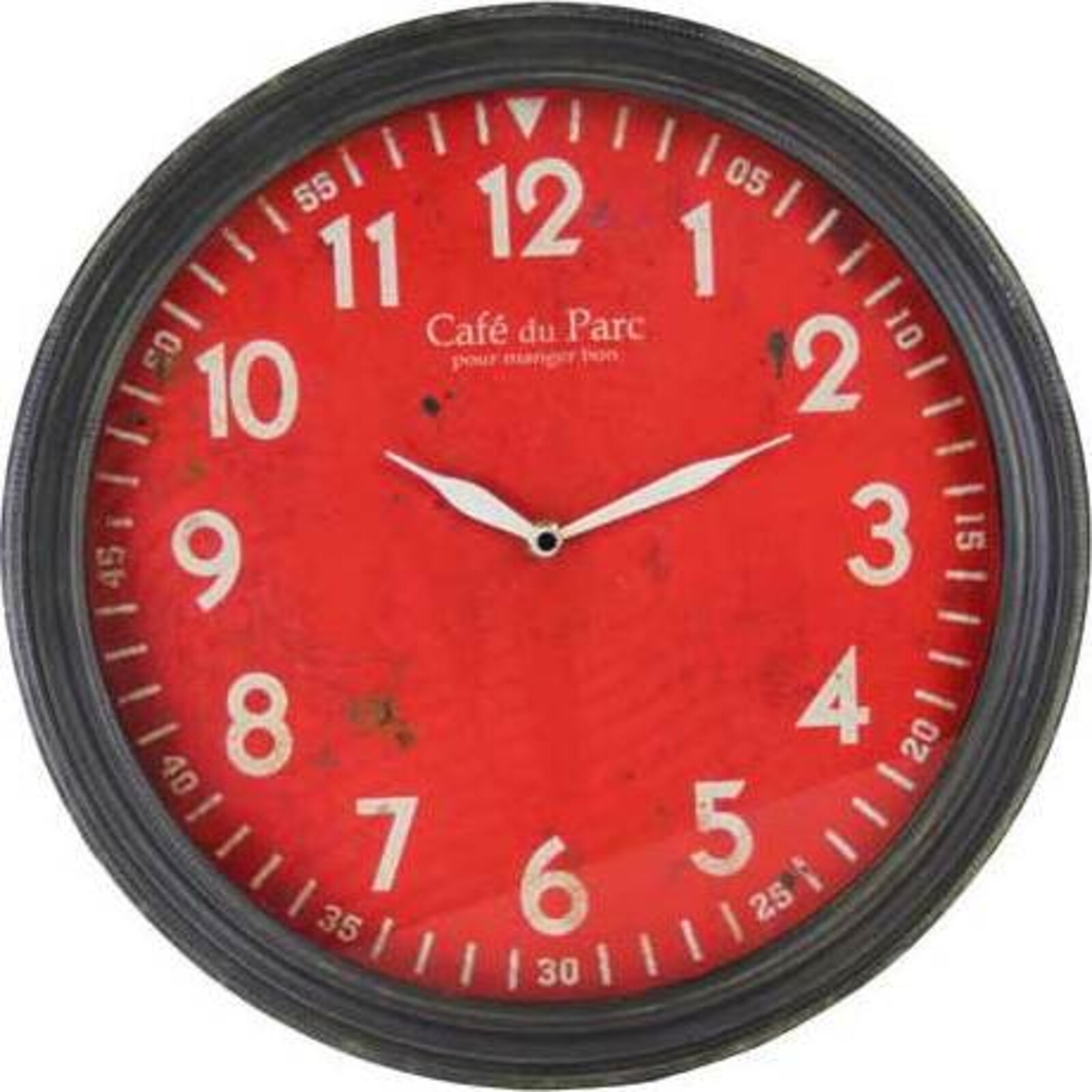 Clock Vintage Red