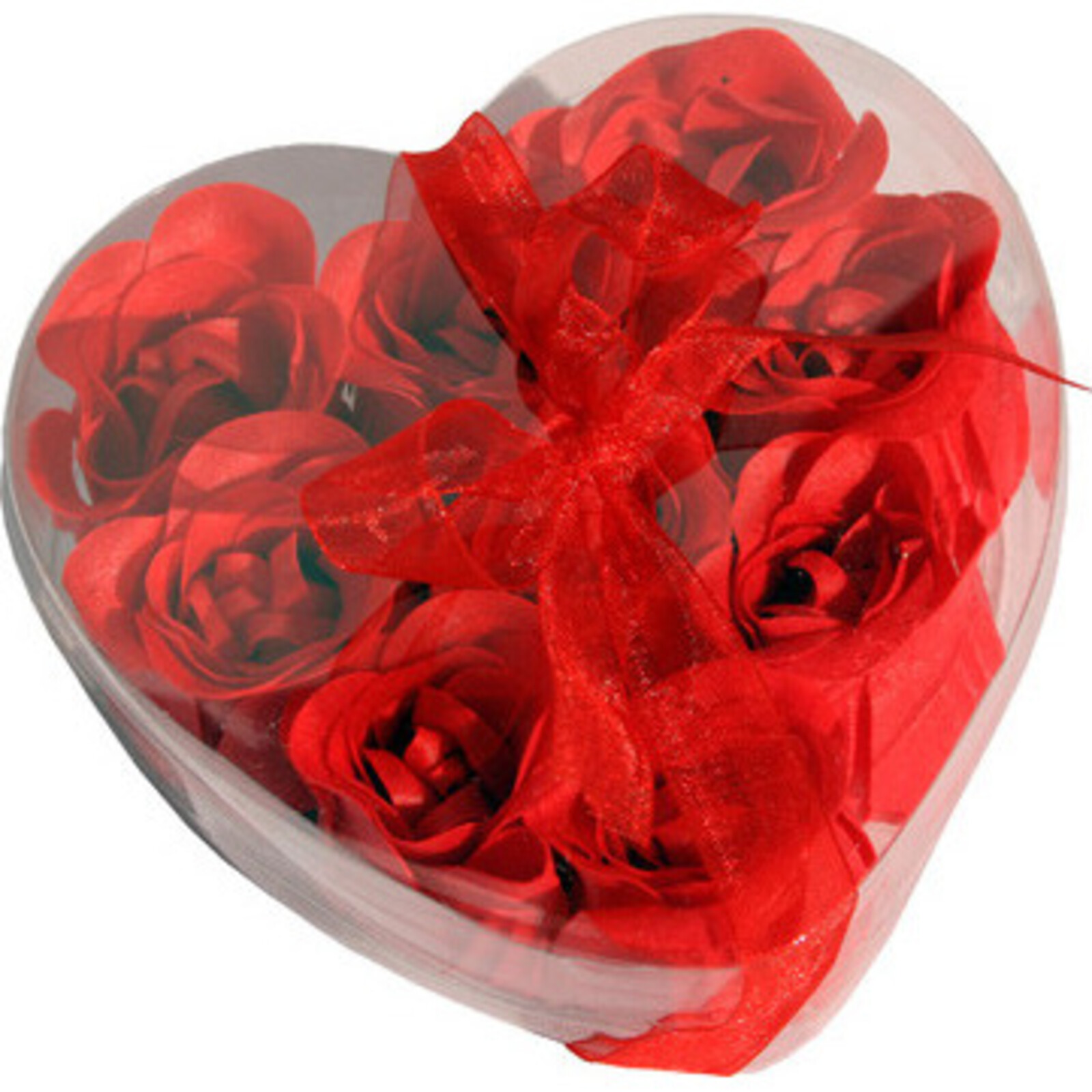 Flower Soap - Heart - Red