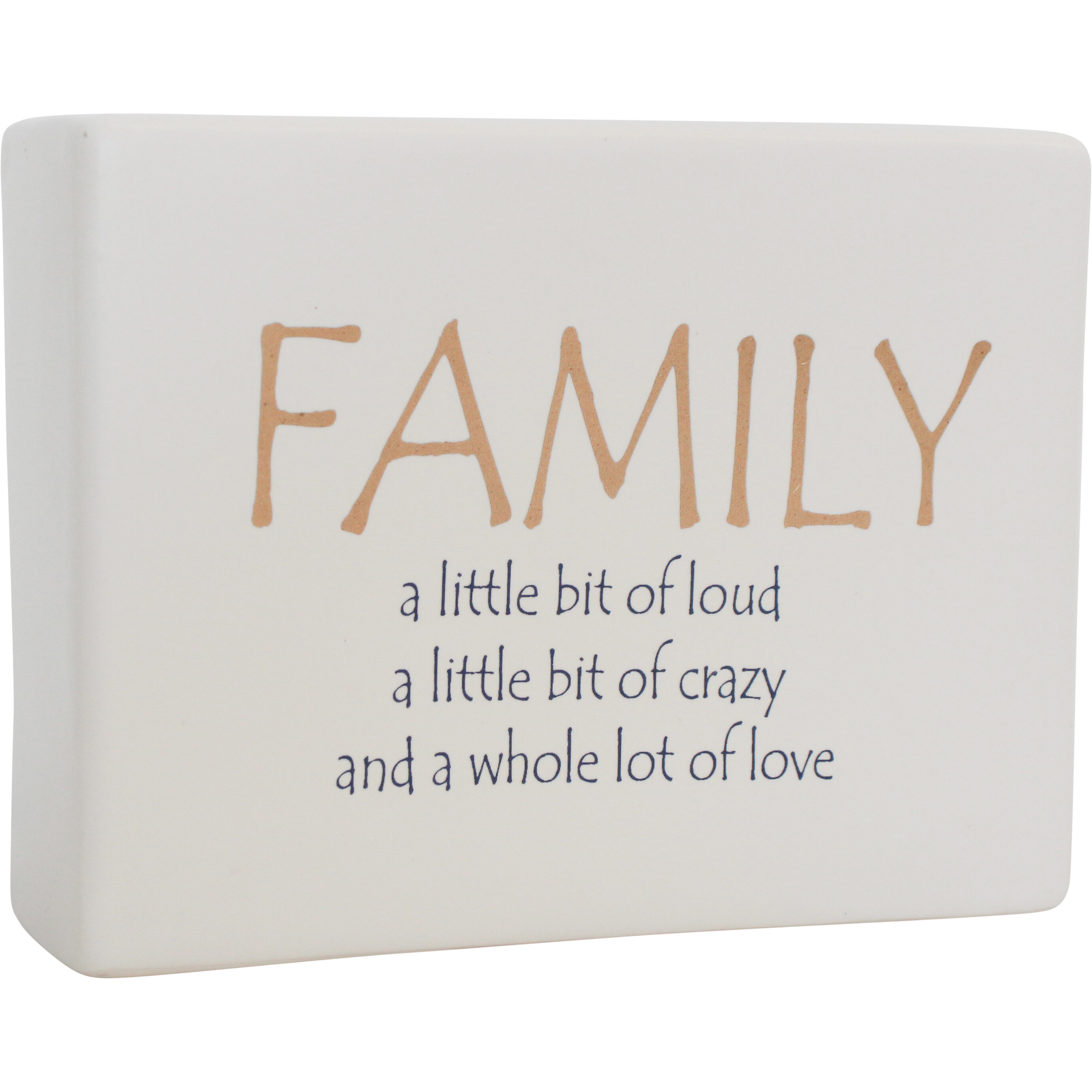 Ceramic Sign Family A Bit