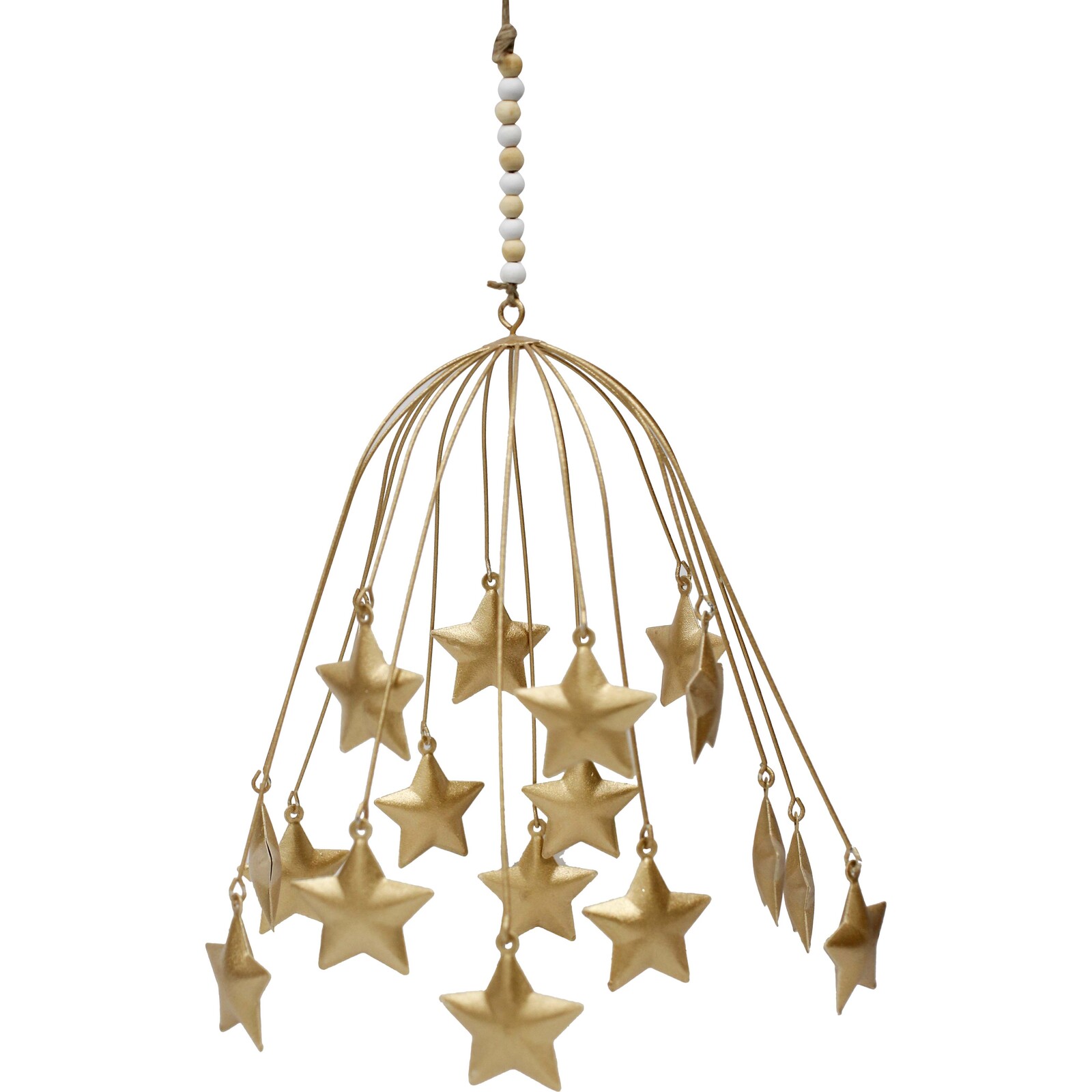 Hanging Heart Cluster Gold