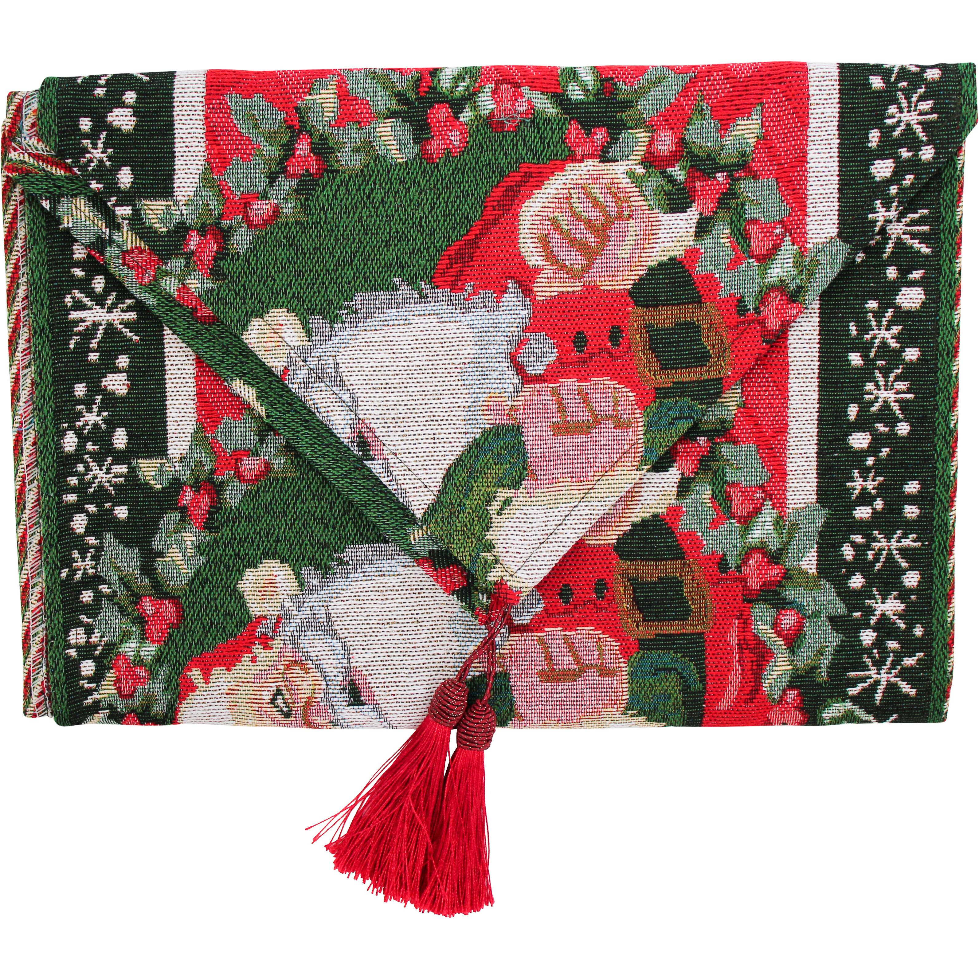 Table Runner Santa