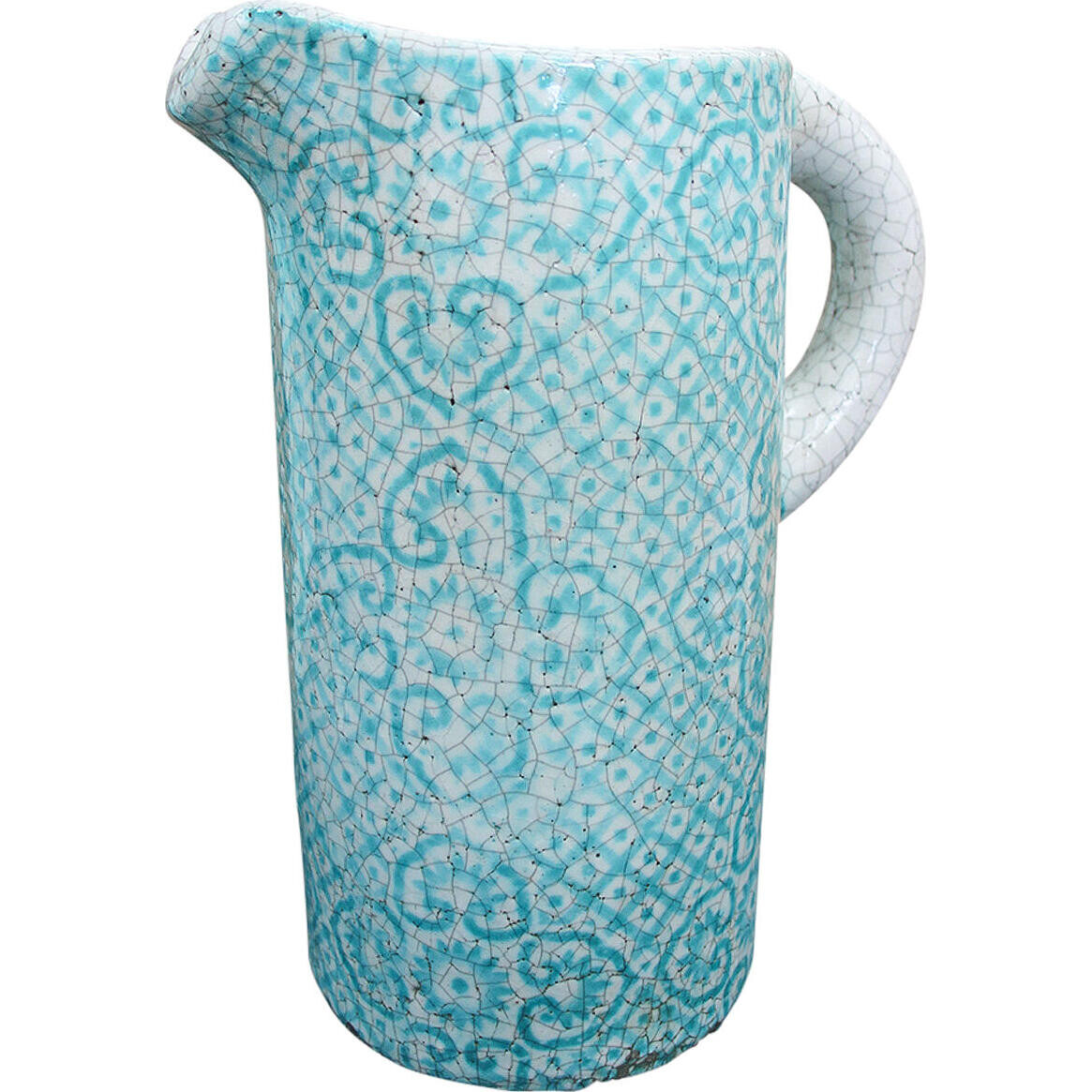 Jug Round Aqua Moroc