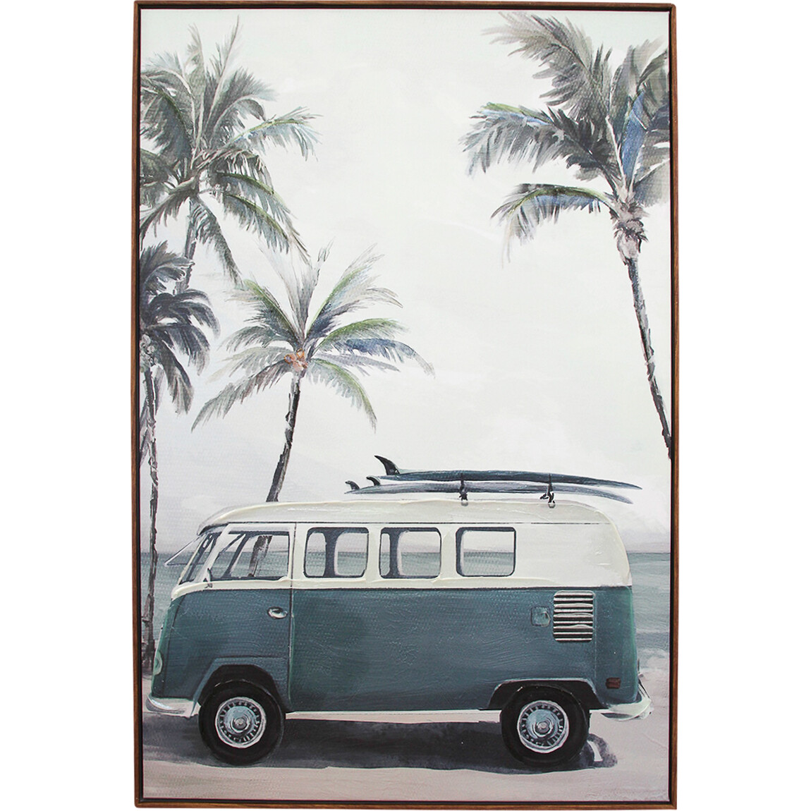 Framed Canvas Combi Blue