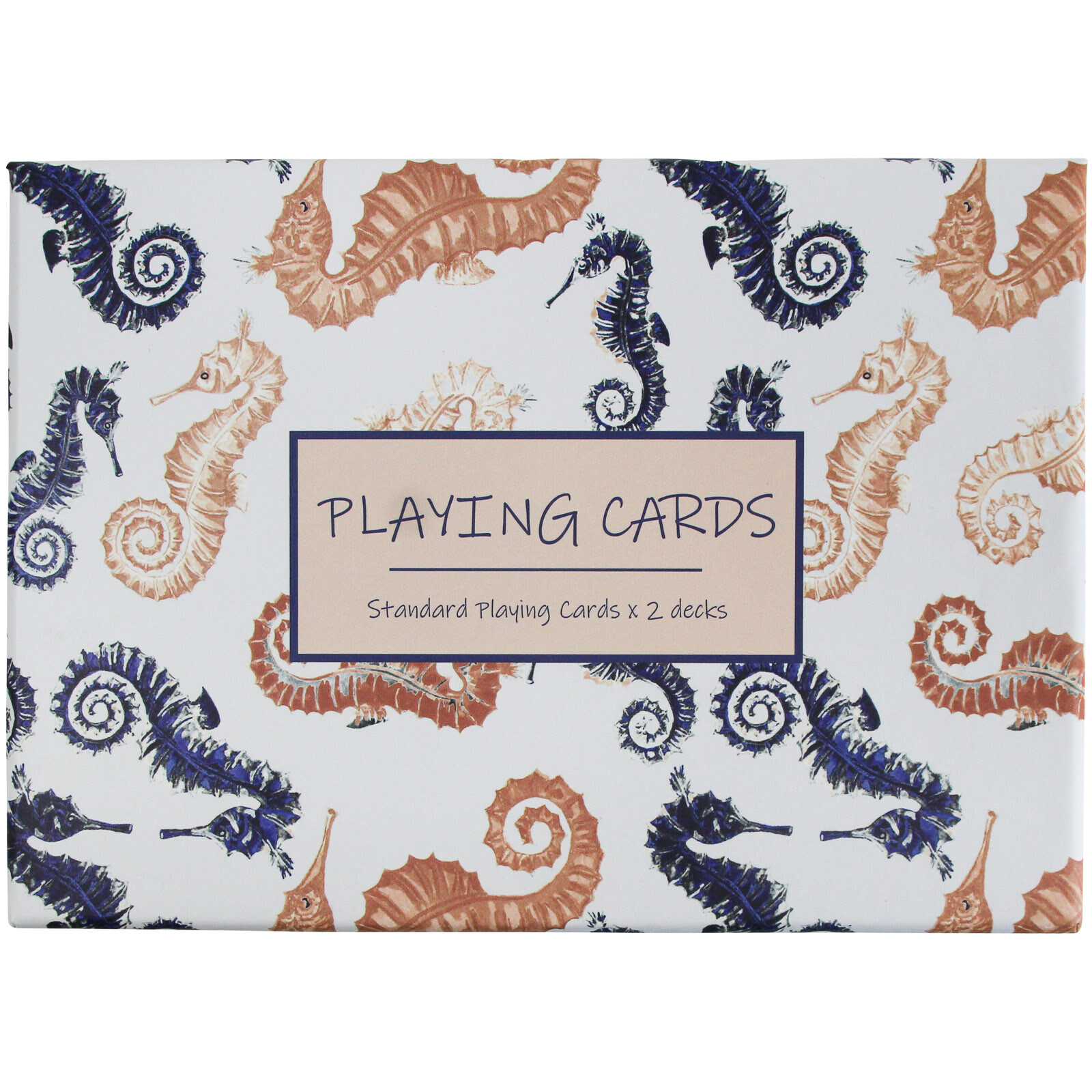 Playing Cards Seahorses
