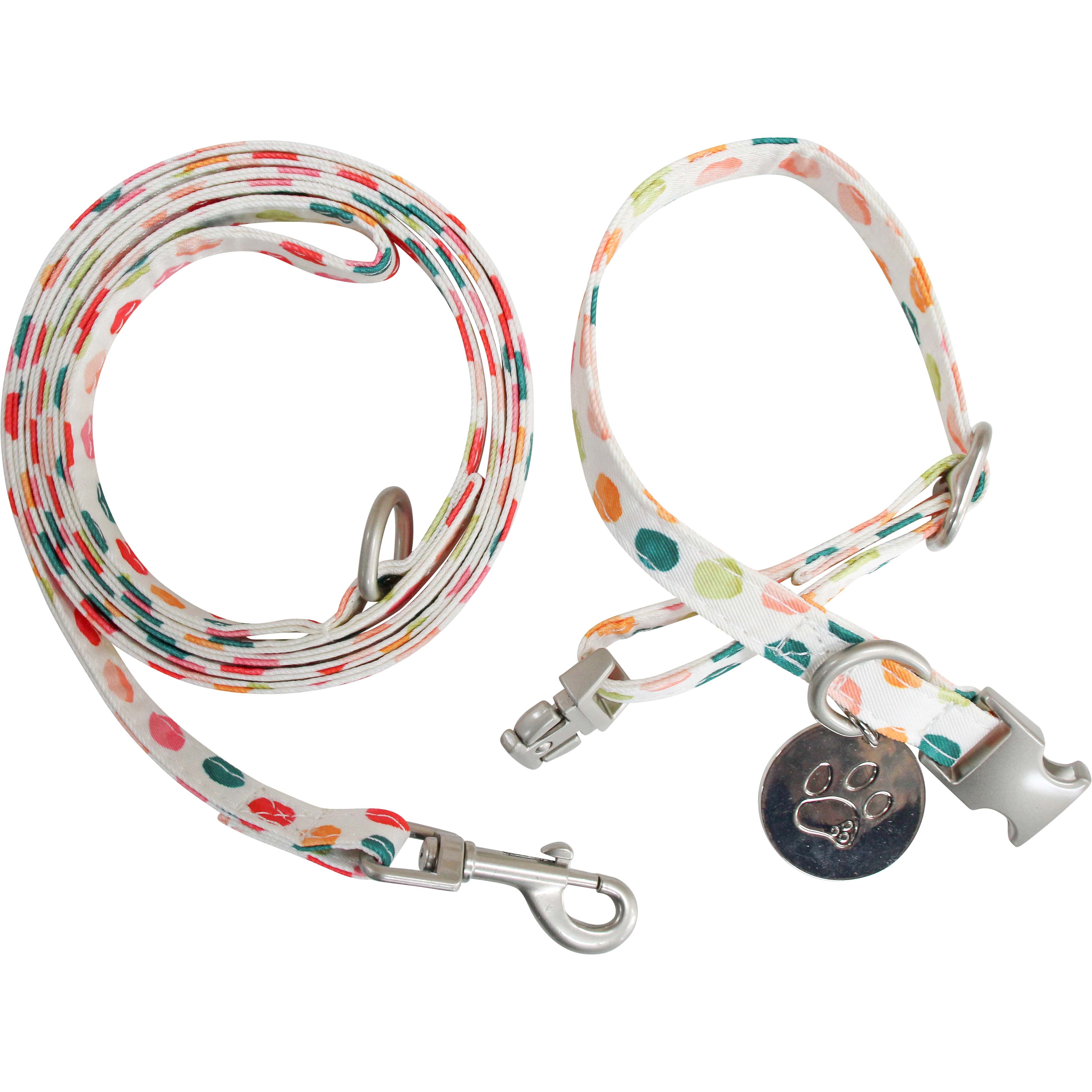 Collar & Lead Set Sml Spottie