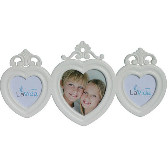 Frame-Decal Triple Heart