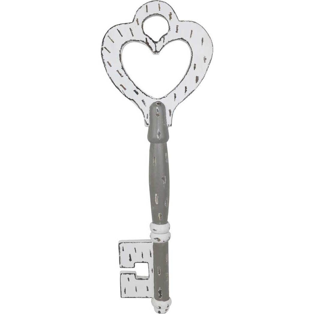 Key Decor French Wash Heart