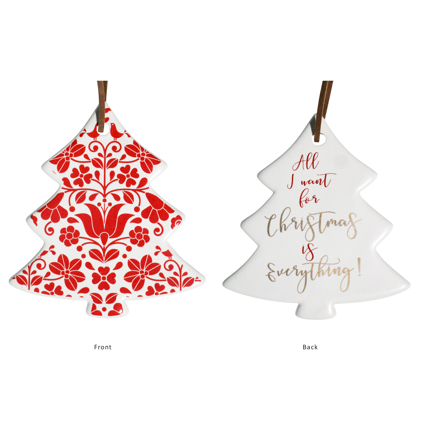 Hang Tree Red Floral 