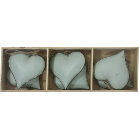 Box Heart Aqua S/6