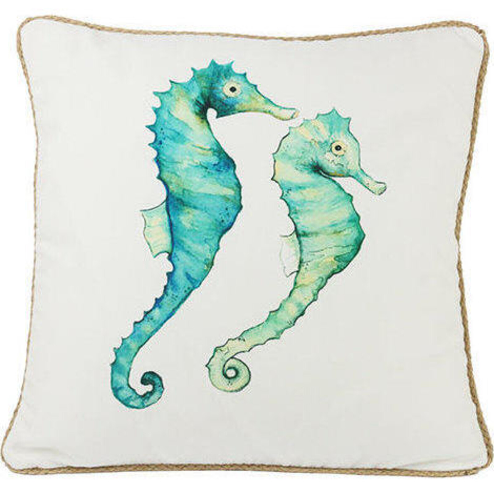 Cushion Double Seahorse