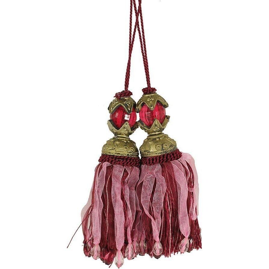 Tassels - Burgandy/Pink