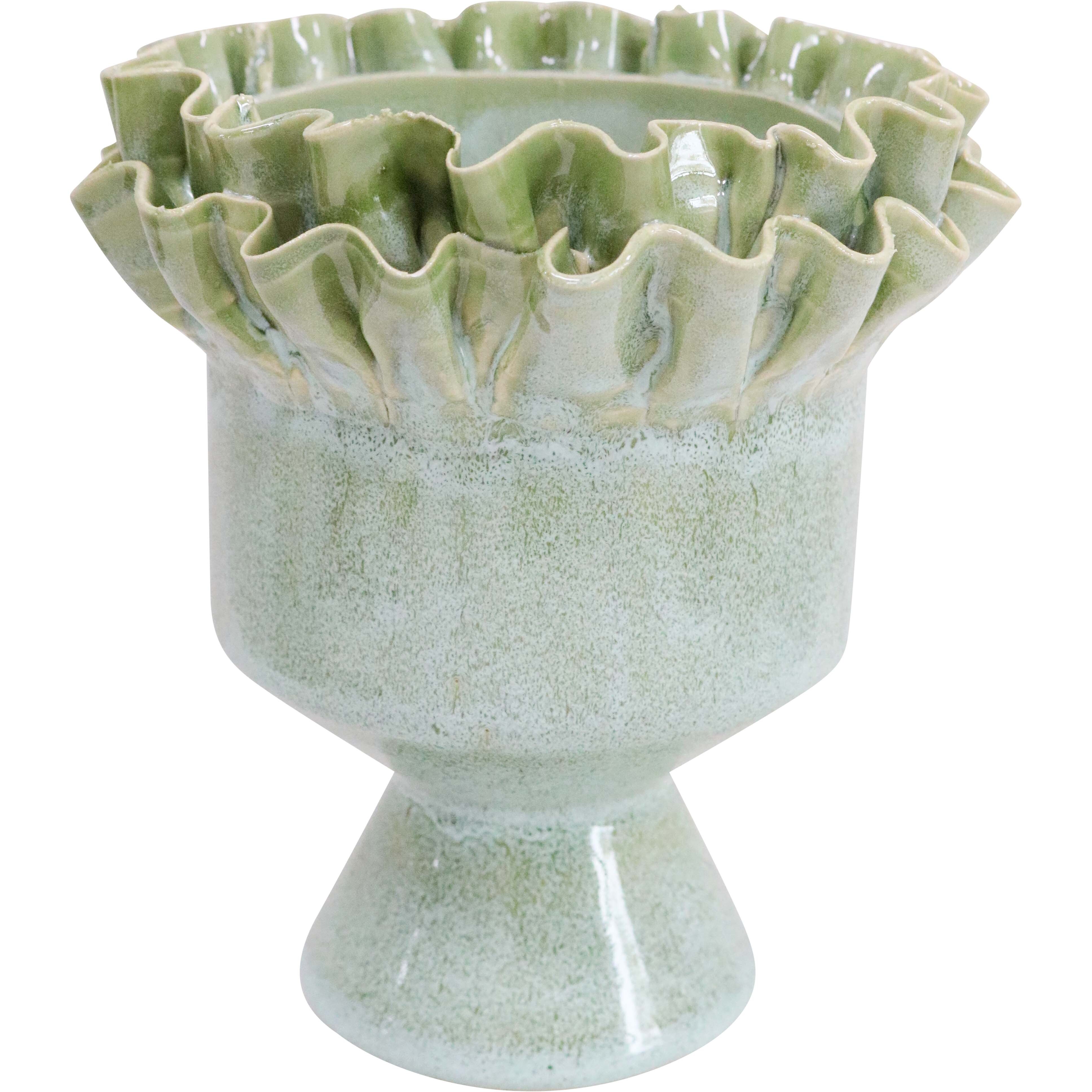 Tulip Planter/Urn French Green