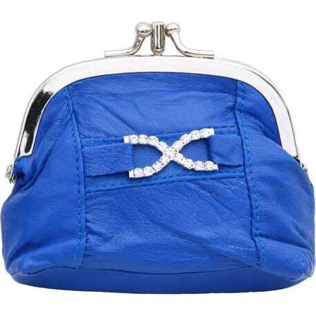 Purse Diamonte Royal Blue