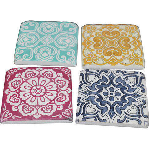 Coasters Pattern Vibrant