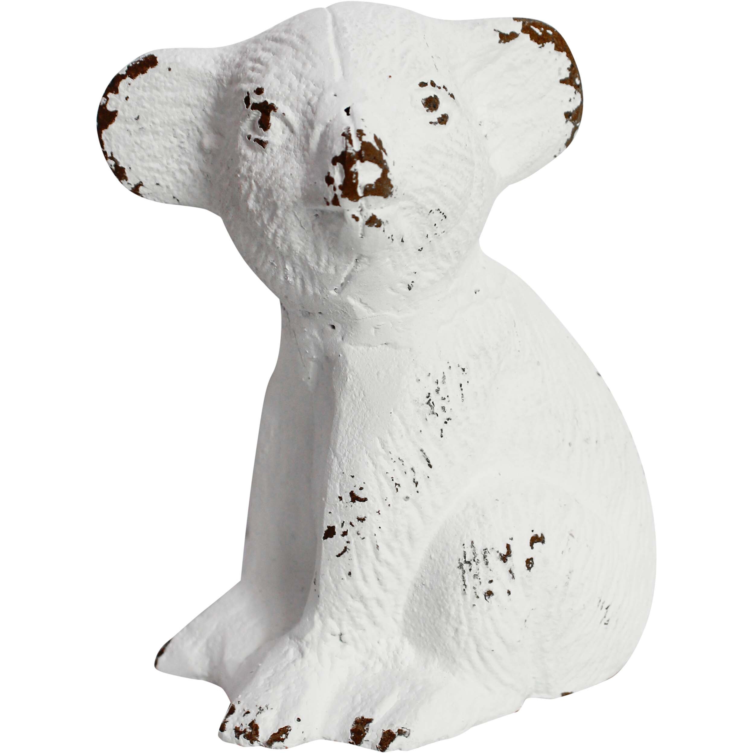 Koala Sitting Rustic White