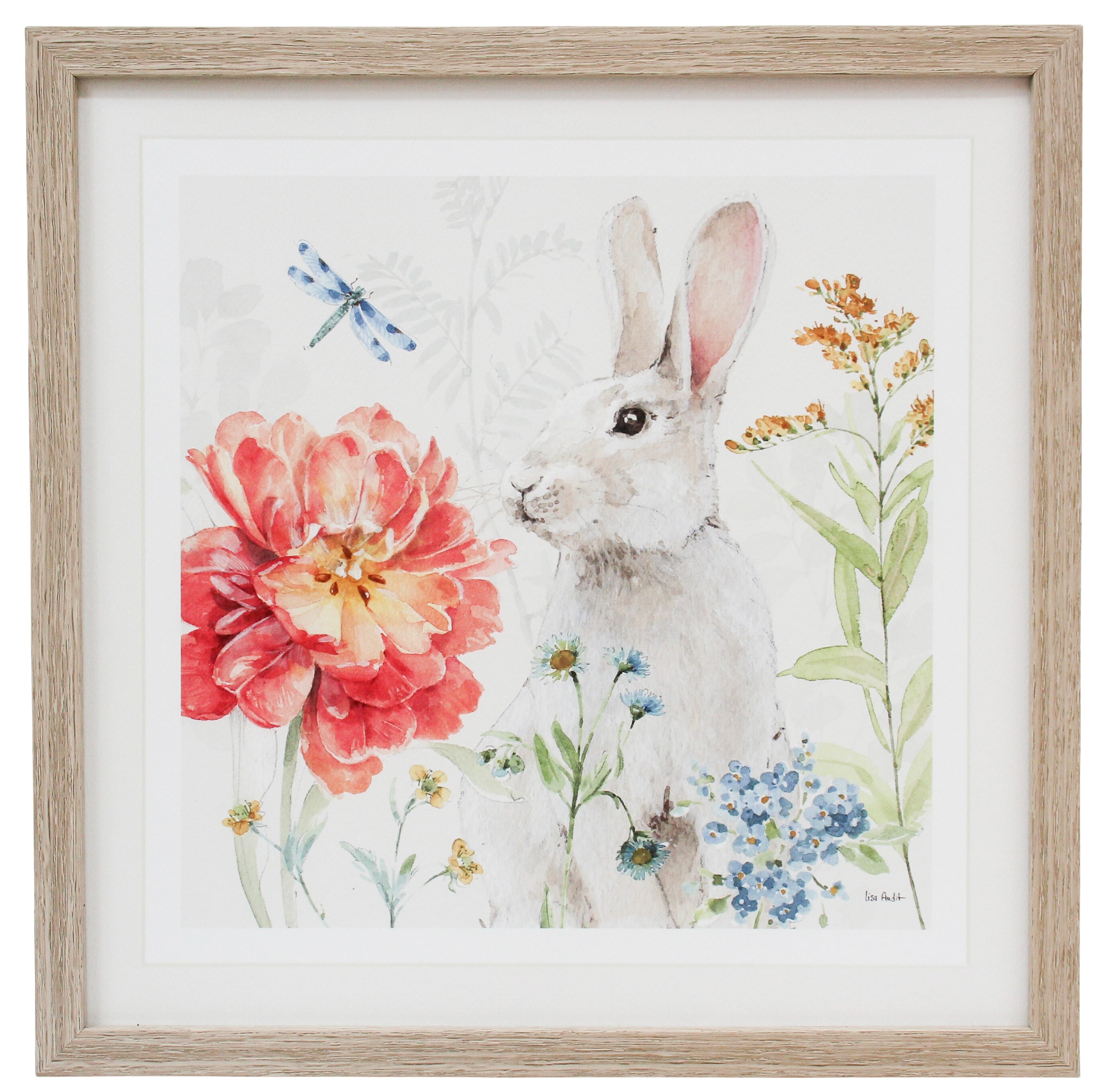 Framed Print Spring Bunny