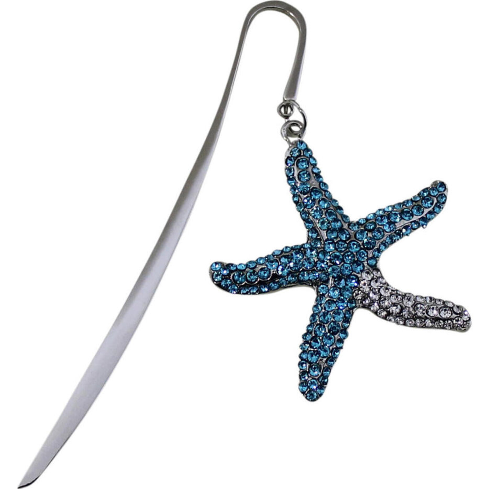 Bookmark Starfish Blue