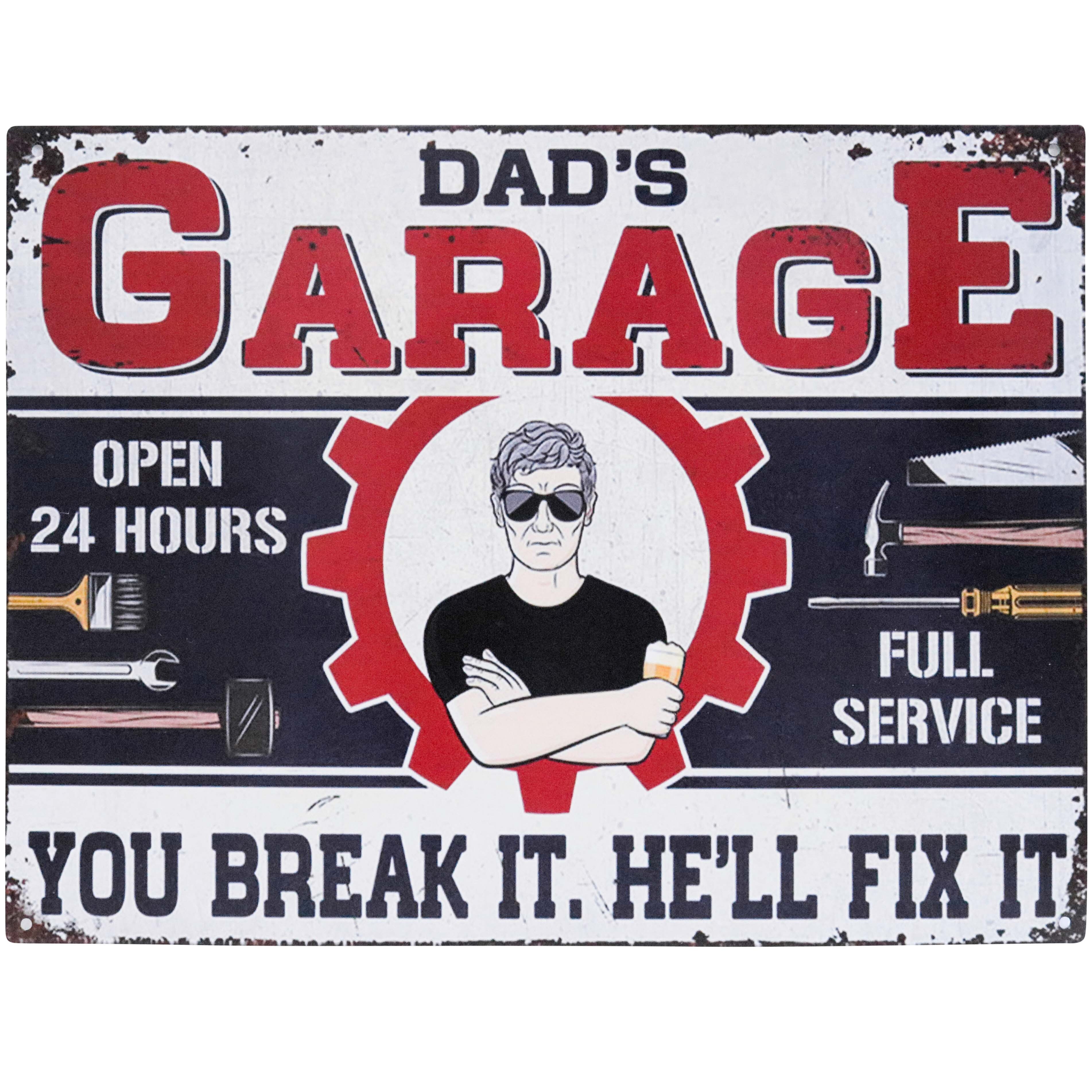 Sign Dads Garage