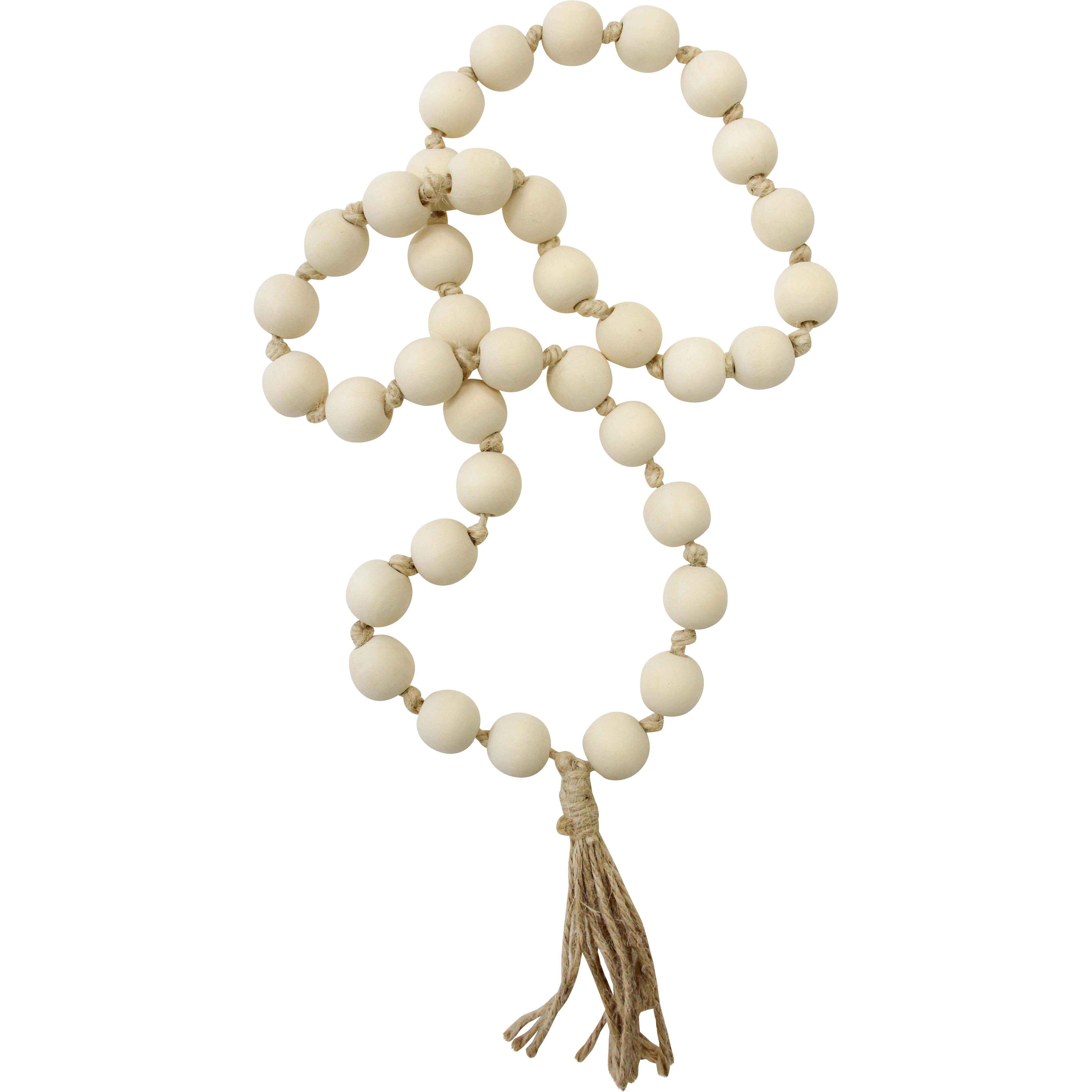 Bead Tassel Loop Natural