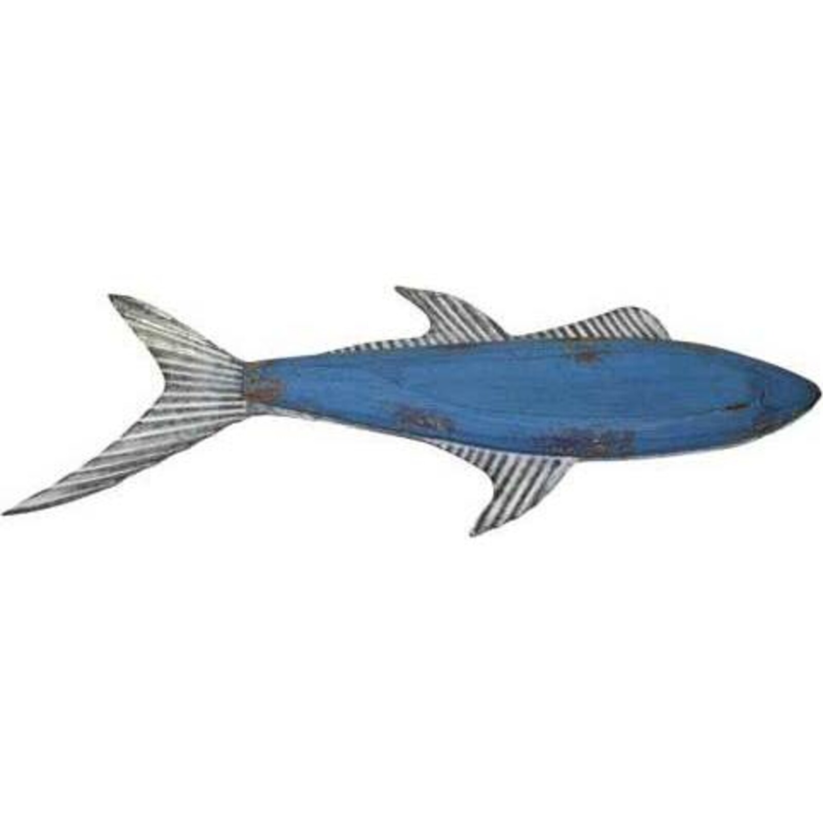 Wall Fish Marine Blue Large