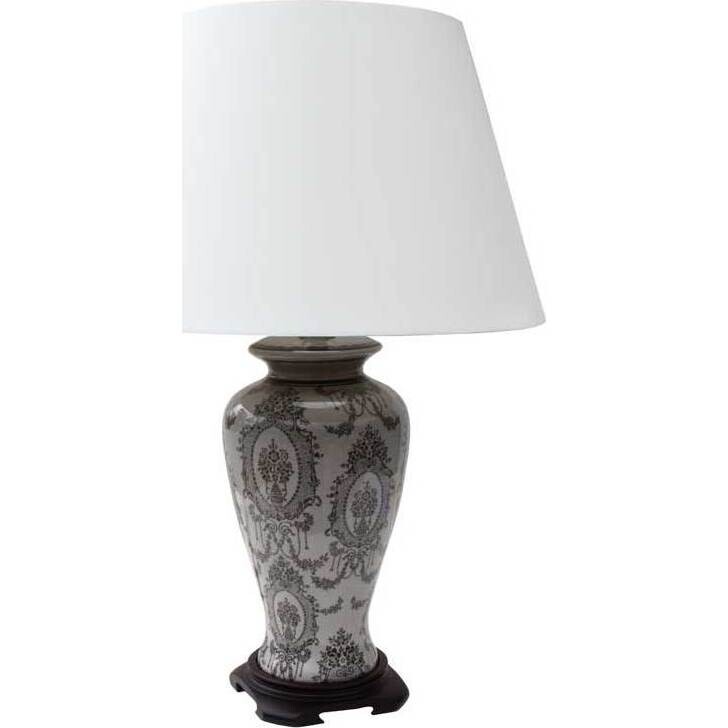 Lamp Grey Motif