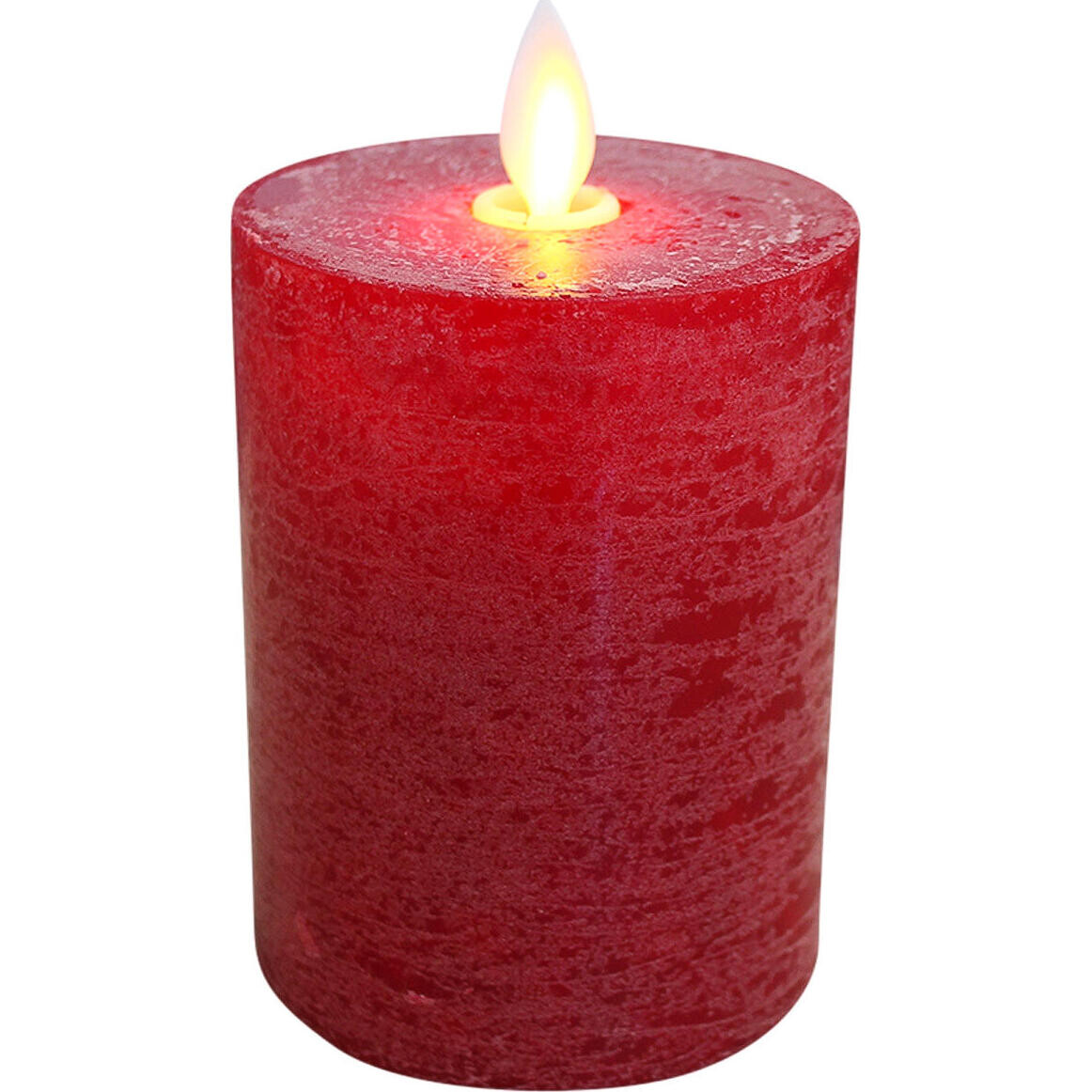 Flameless Candle Red Sml