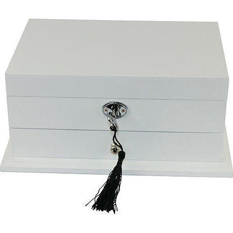 Jewellery Box Doppio White  