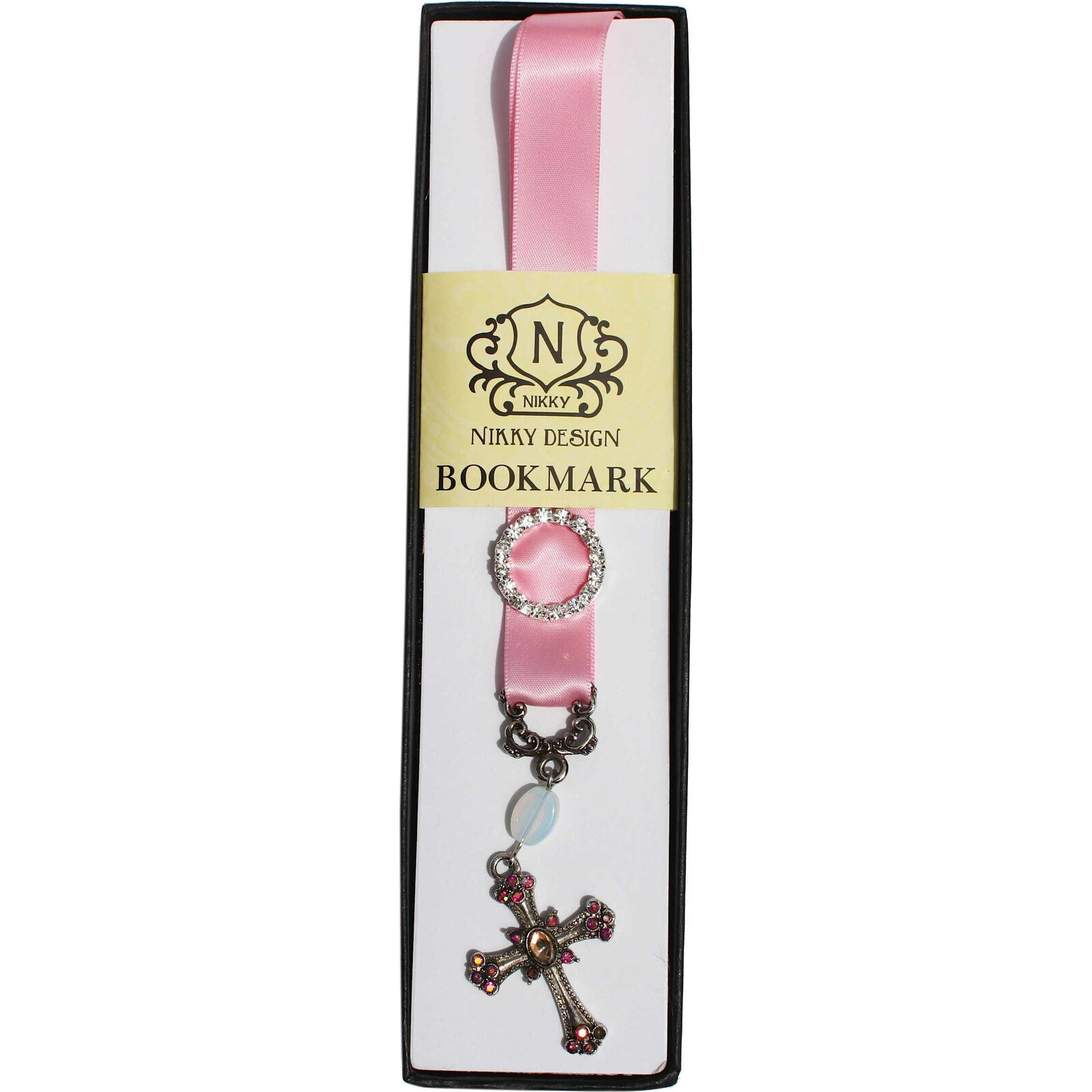 Bookmark - Pink Cross